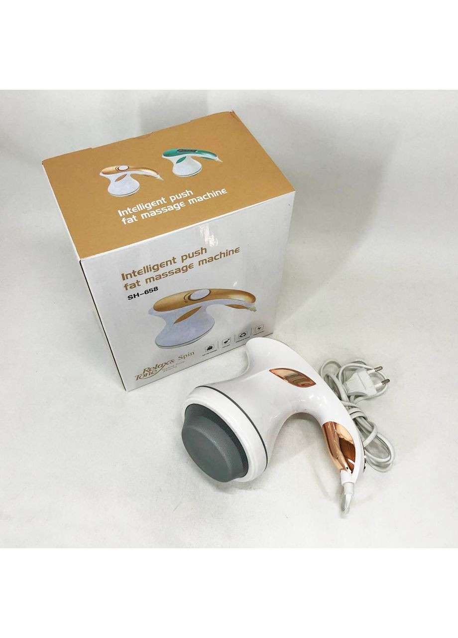 Масажер шийний Relax and Spin Tone SH-658, Портативний ручний масажер для тіла, Ручний масажер NT-204 для шиї No Brand (356732195)