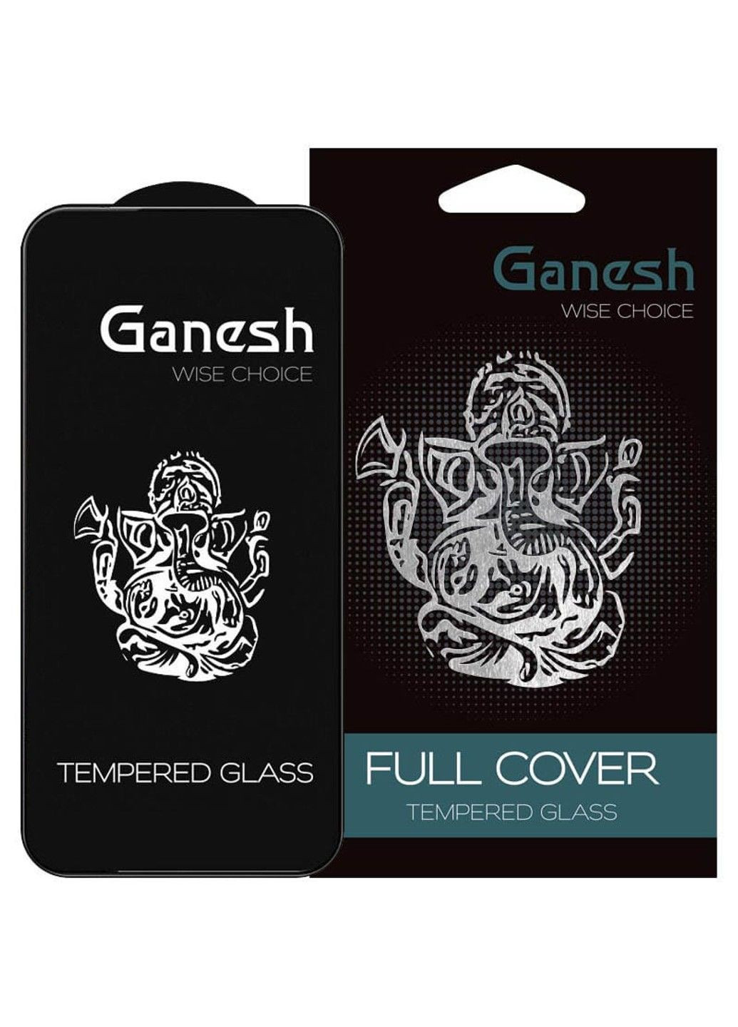 Защитное стекло (Full Cover) для Apple iPhone 13 / 13 Pro / 14 (6.1") Ganesh (292313613)