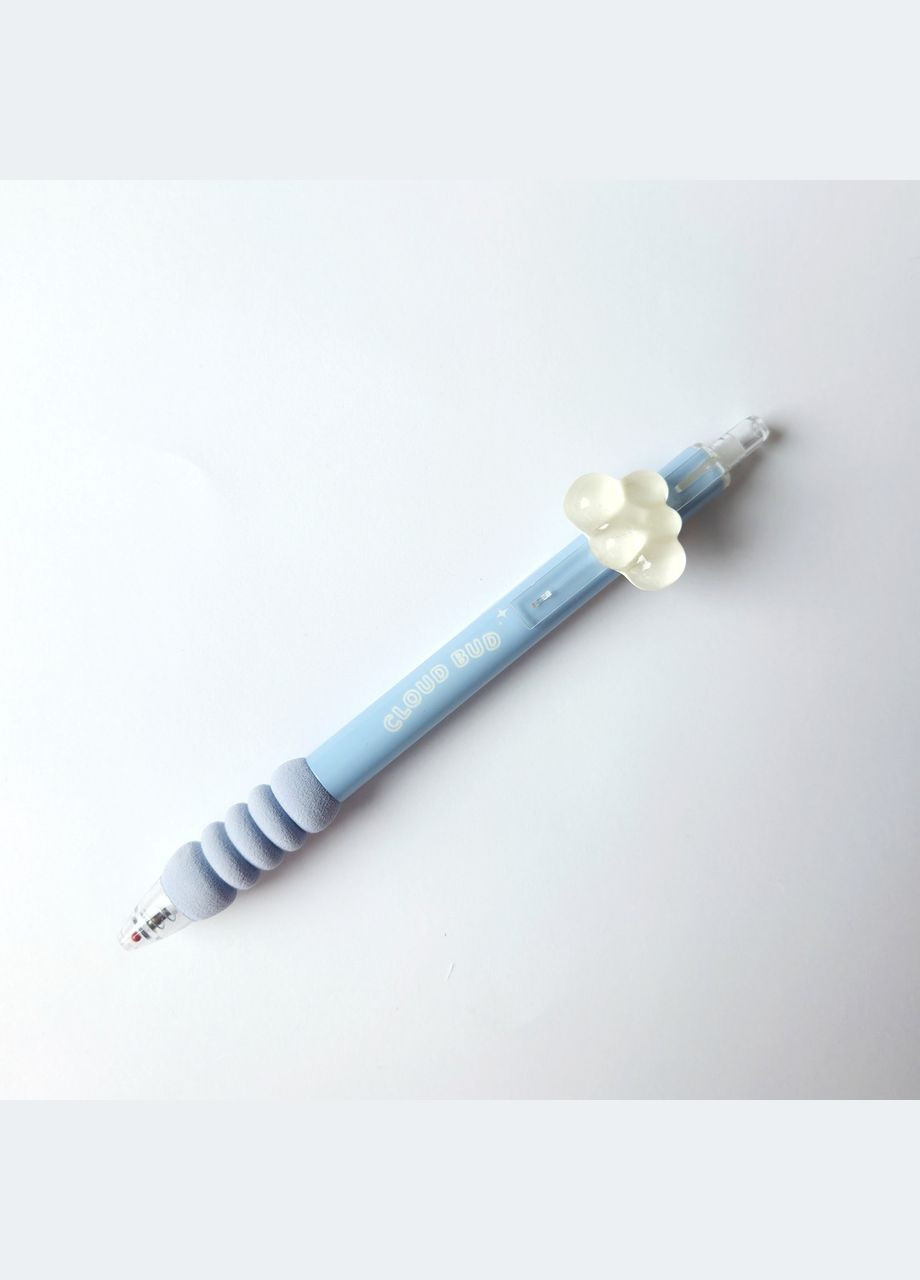 Гелевая ручка в корейском стиле с объемной фигуркой облако черная гелевая паста сменный стержень No Brand (320917027)