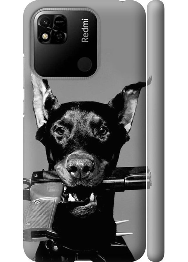 3D пластиковый матовый чехол 'Доберман' для Endorphone Xiaomi Redmi 10A (282618568)