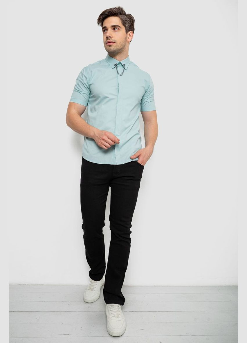 Сорочка чоловіча однотонна, колір оливковий, 214R6917-1 Ager (336961089)