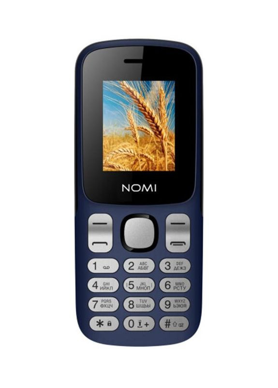 Мобiльний телефон i1890 Dual Sim Blue Nomi (370622828)