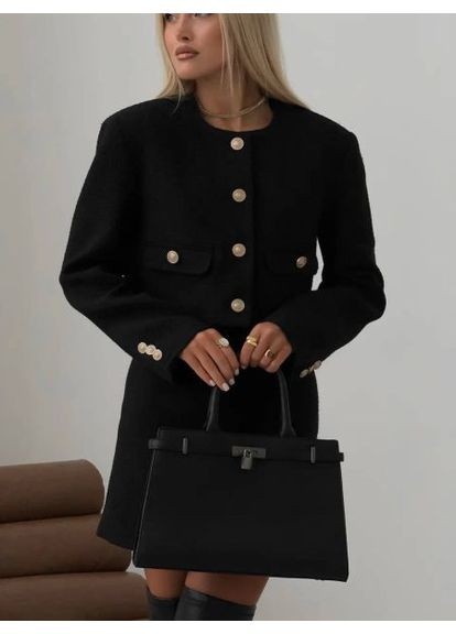 Твидовый костюм (пиджак и юбка), р. (ст. 900BT) No Brand (368864981)