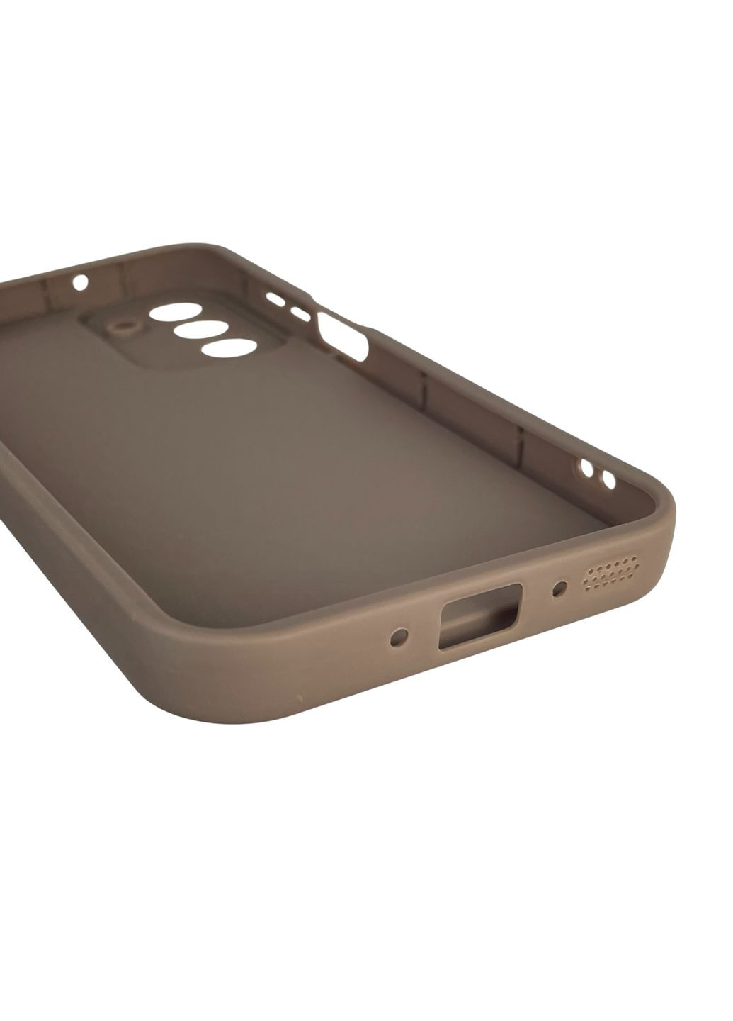 Чехол силиконовый Soft Touch с 3D принтом для Galaxy A26 (SM-A266) коричневый (Полная защита камеры) Samsung (371652934)