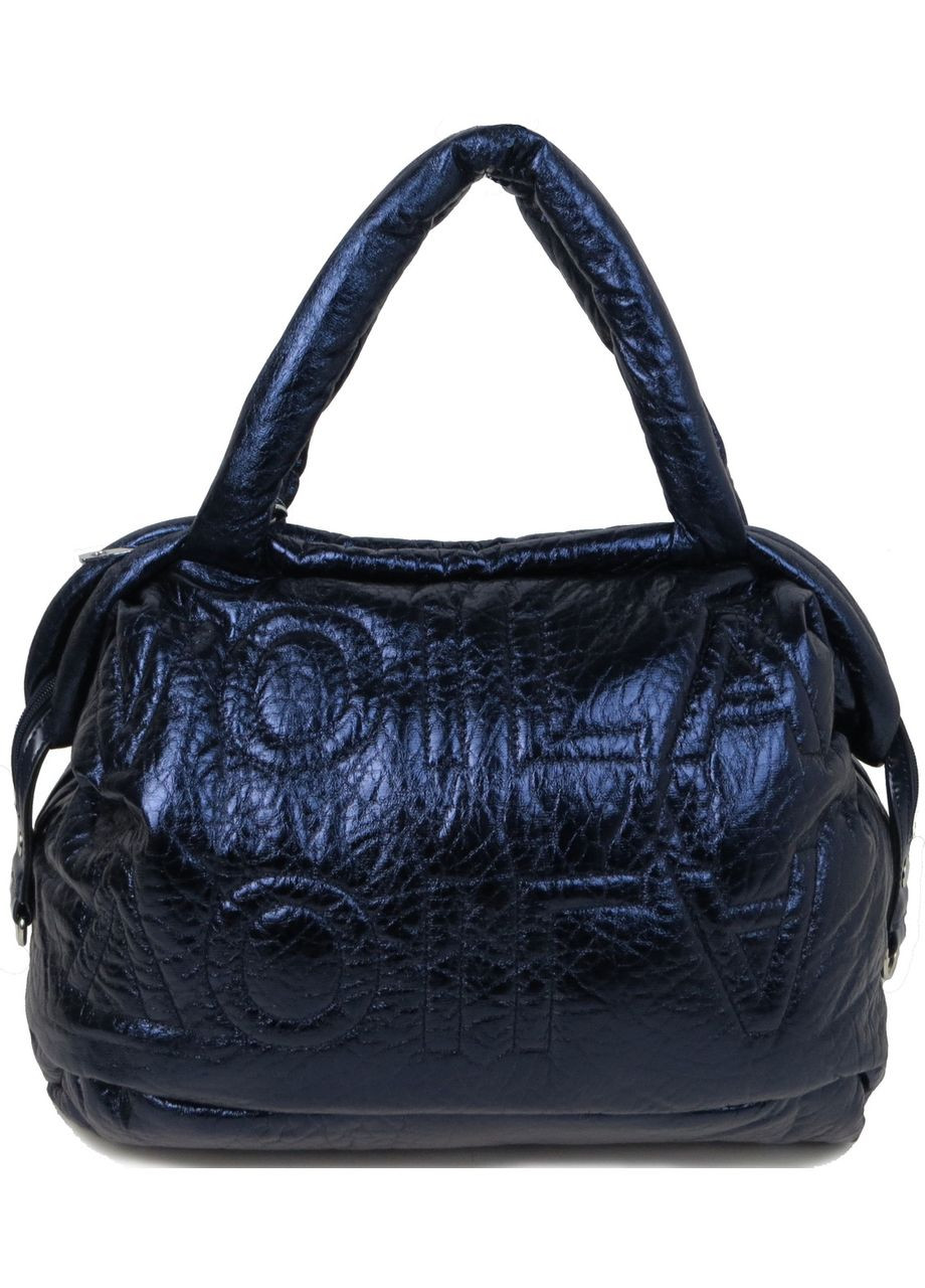 Сумка женская дутая из кожзама 8-57496161 Синяя Wallaby (297643865)