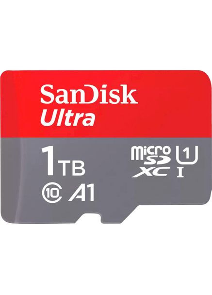 Карта памяти microSDXC 1TB Ultra class 10 UHS-1 + адаптер SD (SDSQUAC-1T00-GN6MA) SanDisk (323204365)
