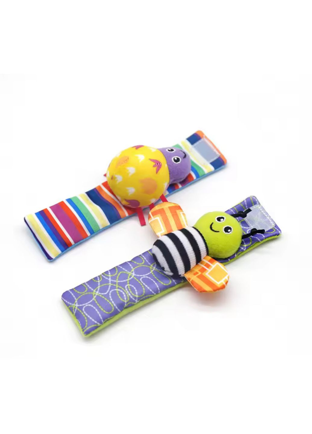 Розвиваючий набір брязкалець шкарпетки та браслети метелики для немовлят 0+ No Brand (358932950)