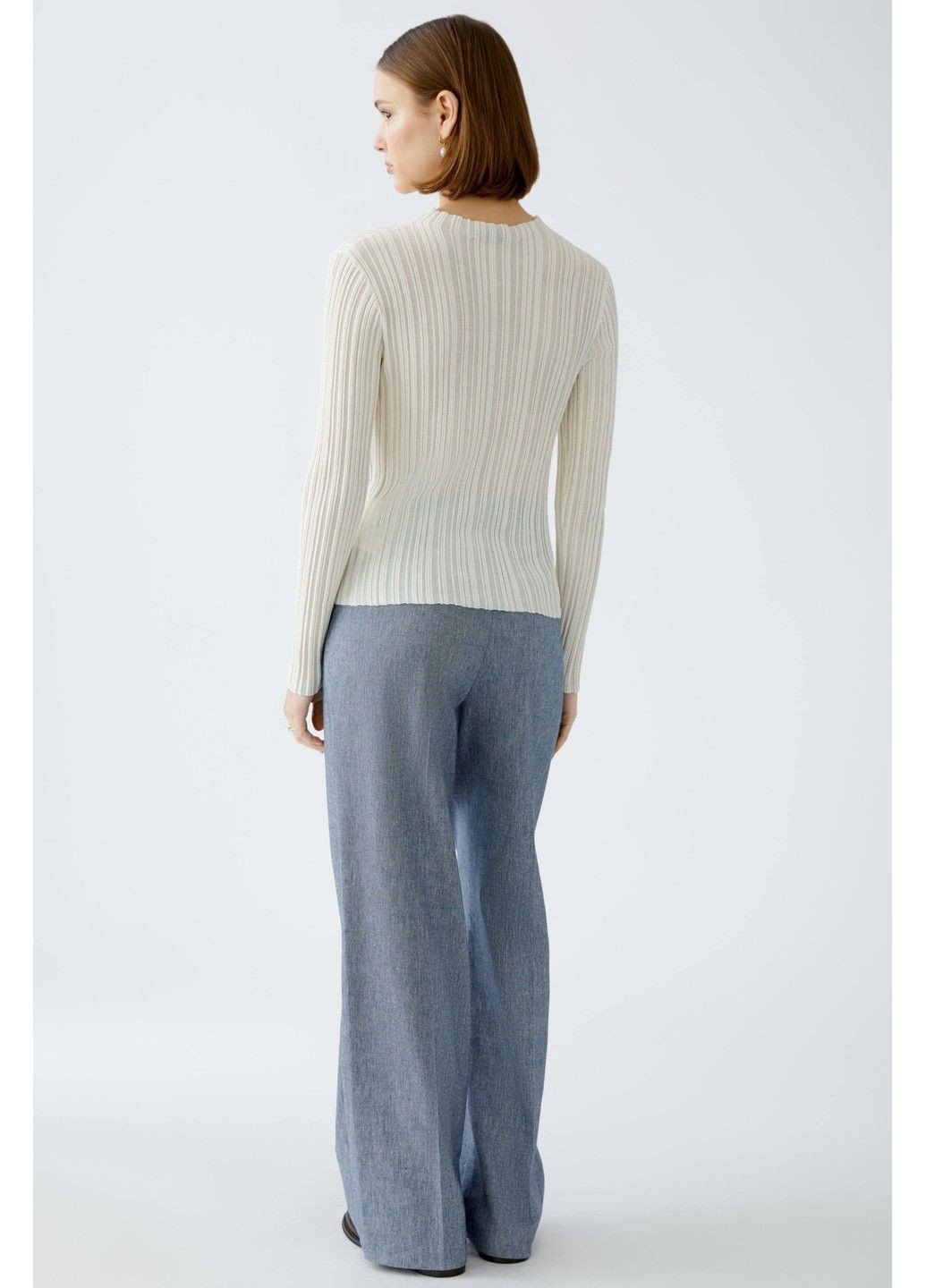 Женский лонгслив Бежевый Oui - (342097861)