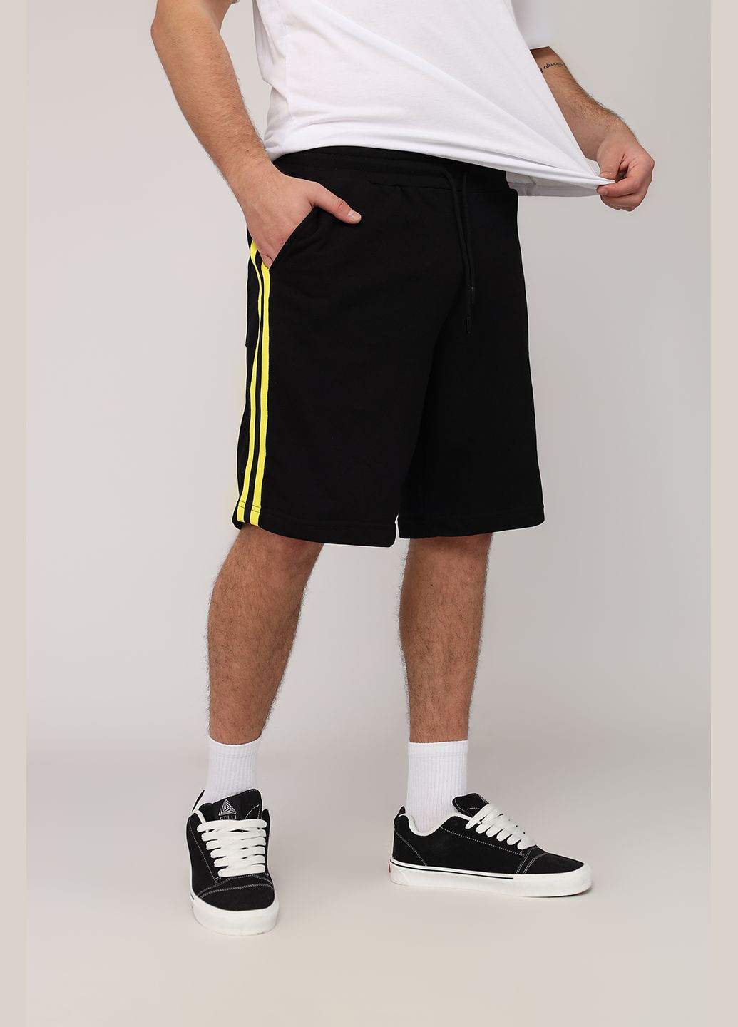 Шорты мужские цвет черный CB-00276738 Clang (330222952)