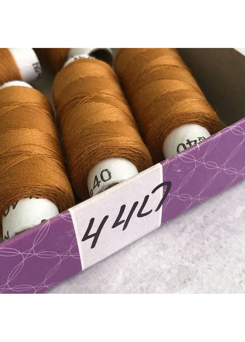 440 Нитки в катушках, для шитья 100% полиэстер 40/2 (боб 200м) Plus-plus (354796053)