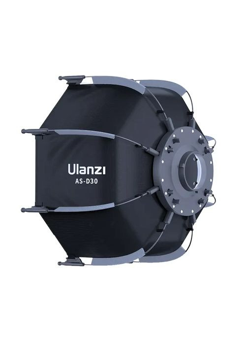 Софтбокс 30cm Octagonal Softbox with Mini Bowens Mount and Grid (UV-L083GBB1 AS-D30) (L083GBB1) Ulanzi AS-D30 Octagonal Softbox (372840768)