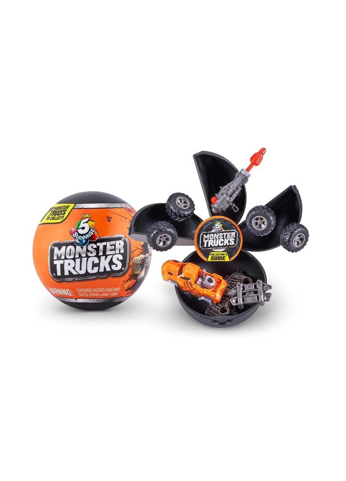 Вантажівка-монстр куля сюрприз 5 Surprise Monster Truck, Монстр Трак Зуру Zuru (338426070)