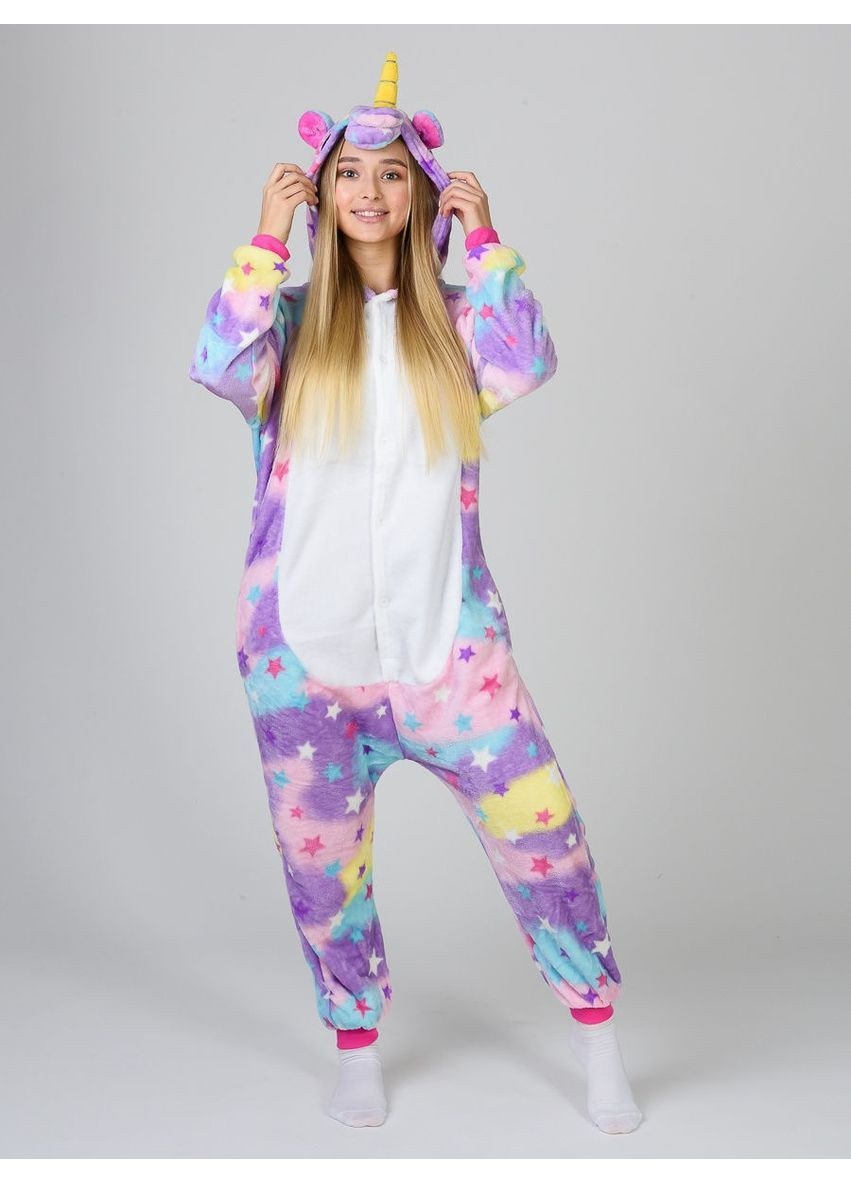 Пижама кигуруми Звездный единорог XL (175-185 см) Jamboo (369669237)