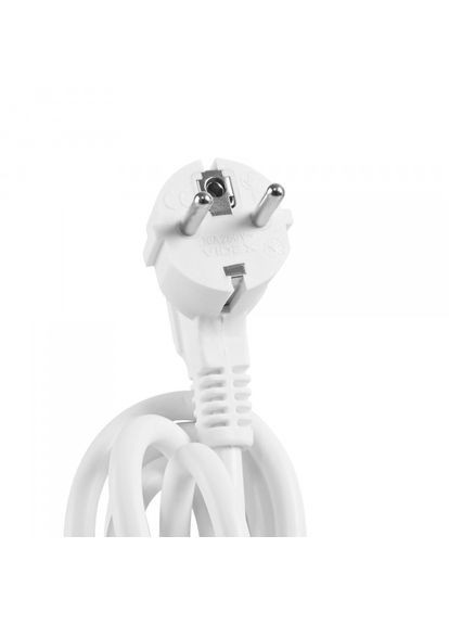 Сетевой удлинитель ONCORD с/с 5п 3м (3x1.5мм) с кнопкой White Videx (361067087)