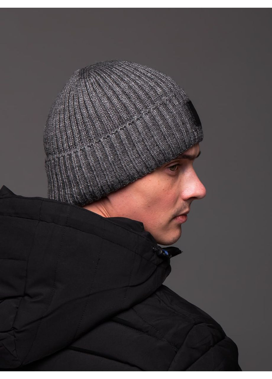 Мужская шапка Внутри флис No Brand (366725677)