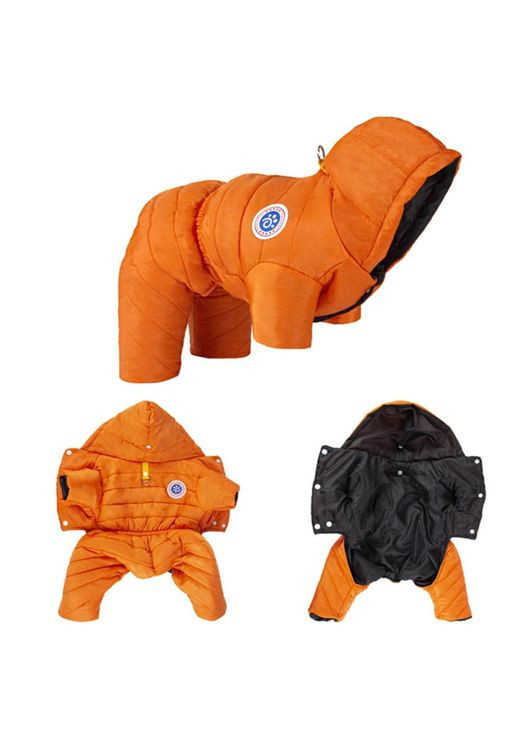 Комбінезон для собак та котів Orange оранжевий A: 35 см B: 41 см C: 34 см X-6931 Ecotoys (275395006)