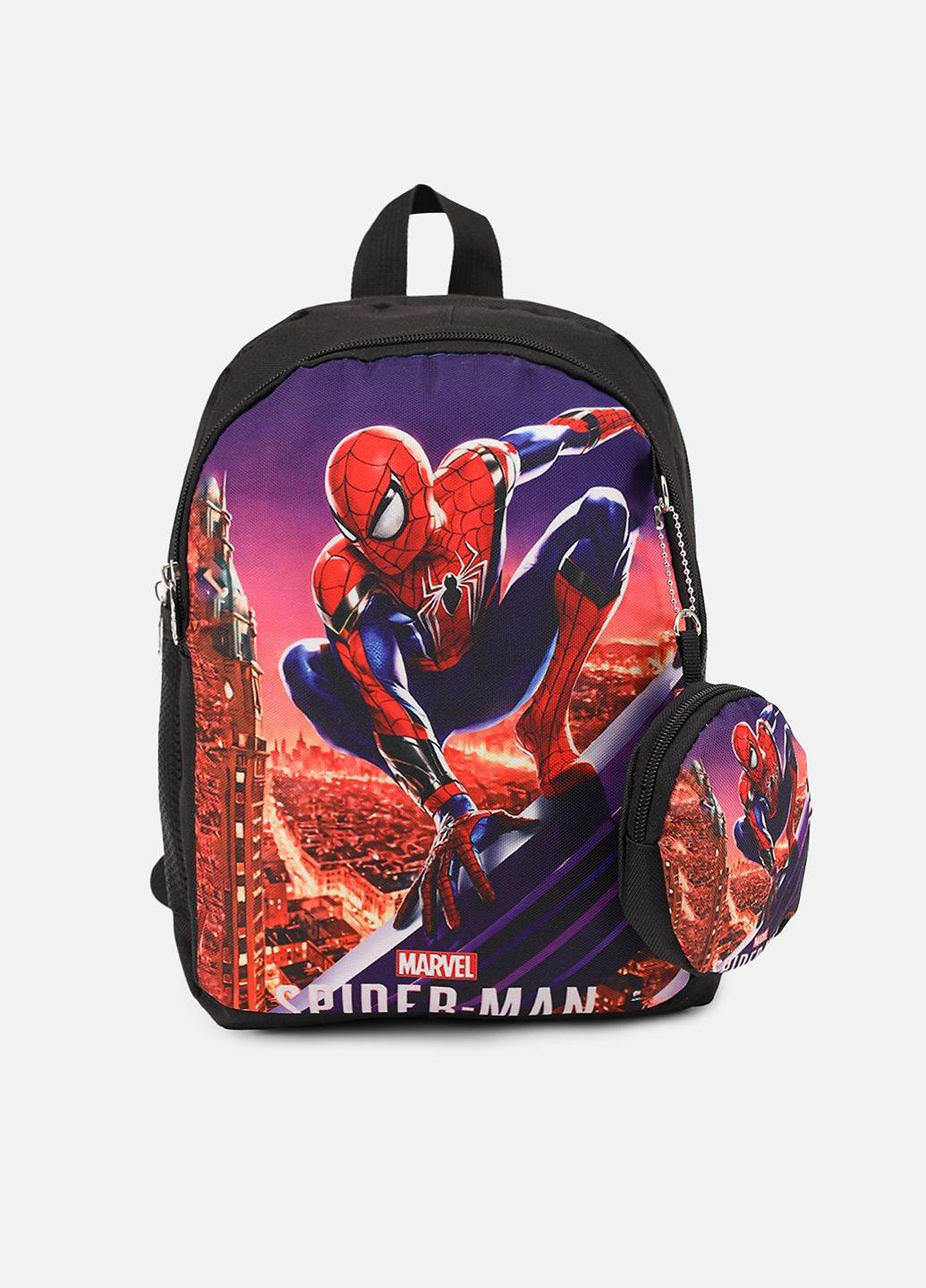 Рюкзак с кошельком для мальчика цвет черный CB-00280892 No Brand (340717330)