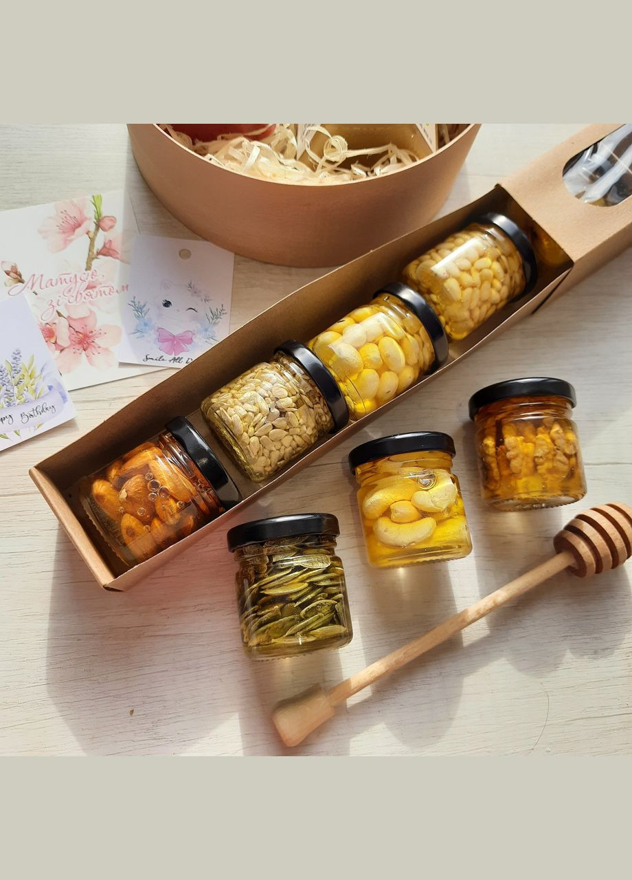 Оригінальні подарунки для чоловіків, хлопця №54 горіхи з медом. Царство Меду (330027859)