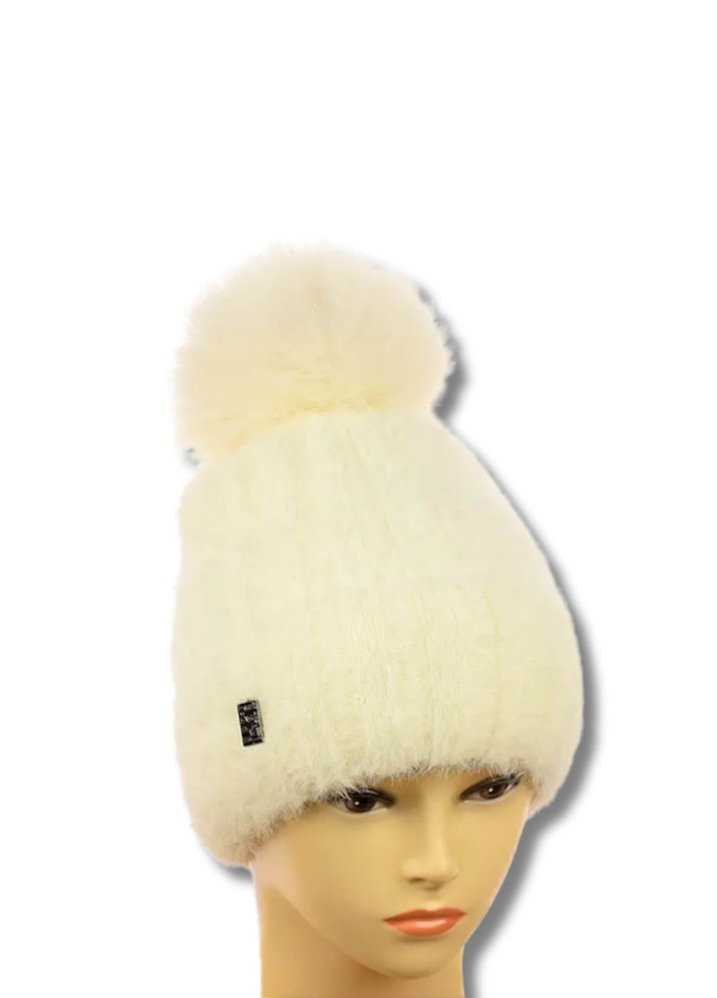 Жіноча ангорова шапка з помпоном - Марго No Brand Шапка жіноча (352690320)