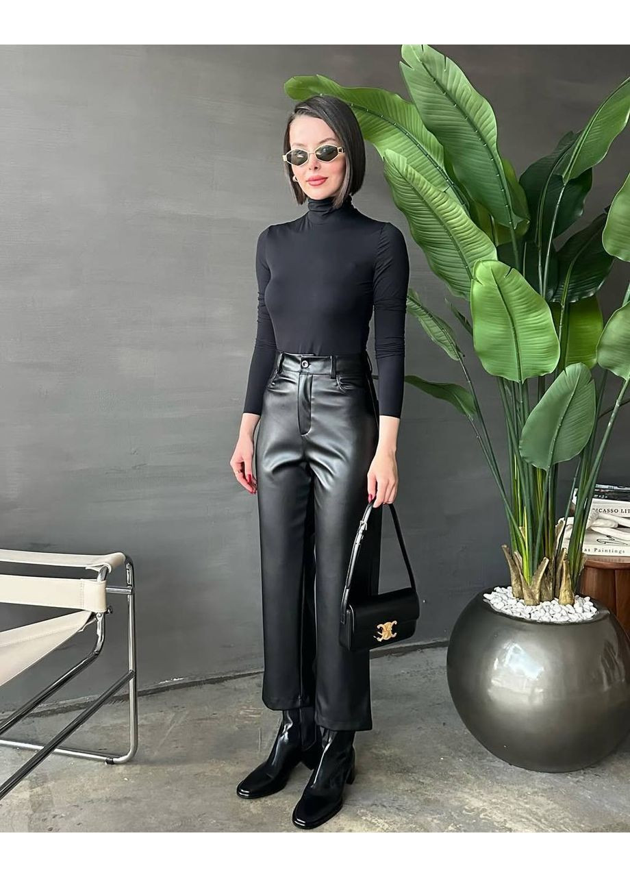 Штани з еко-шкіри No Brand (370547441)