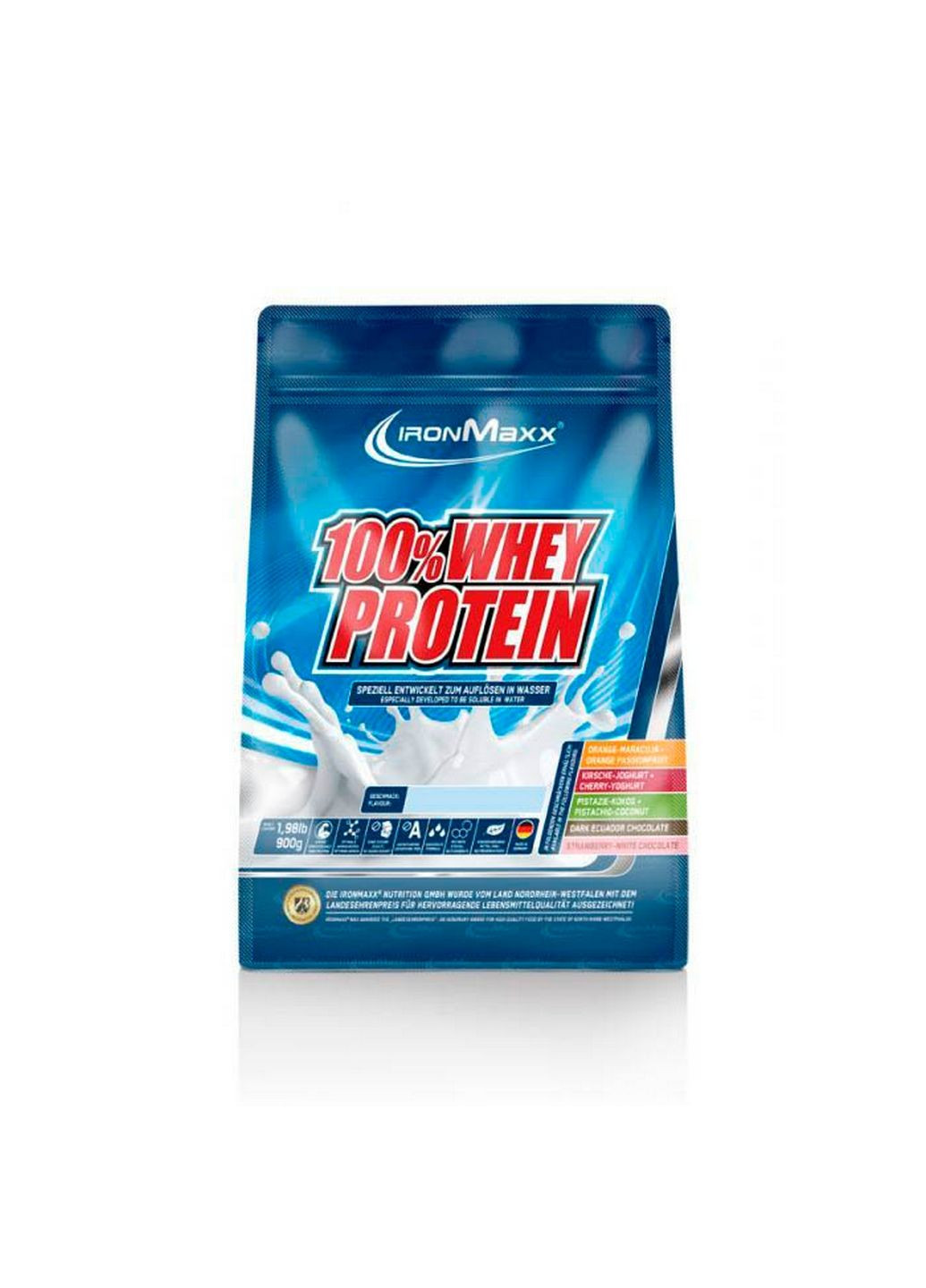 Протеин 100% Whey Protein, 900 грамм Соленая карамель Ironmaxx (315872118)