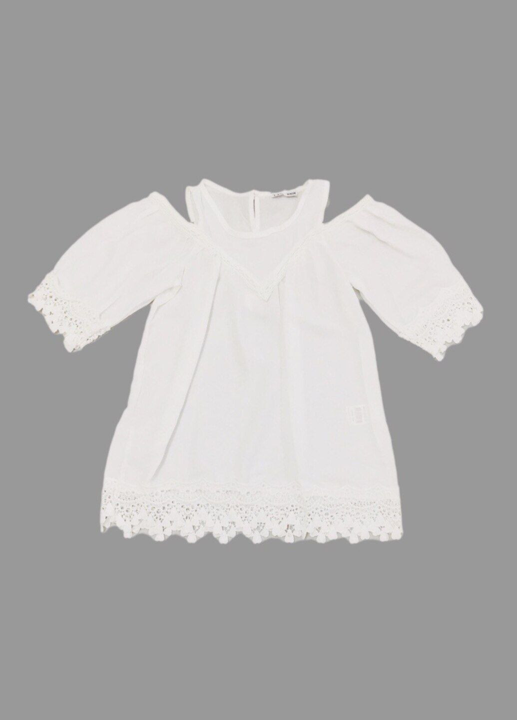 Белая блузка TJS демисезонная