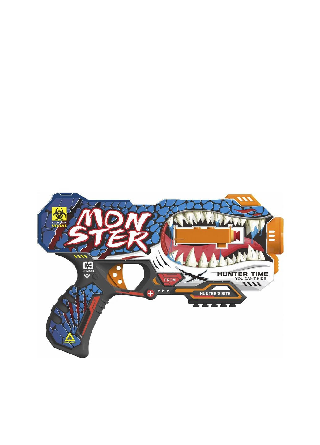 Игрушечный пистолет Fast Pioneer Монстр цвет разноцветный CB-00274639 Fast & Turbo (325813368)