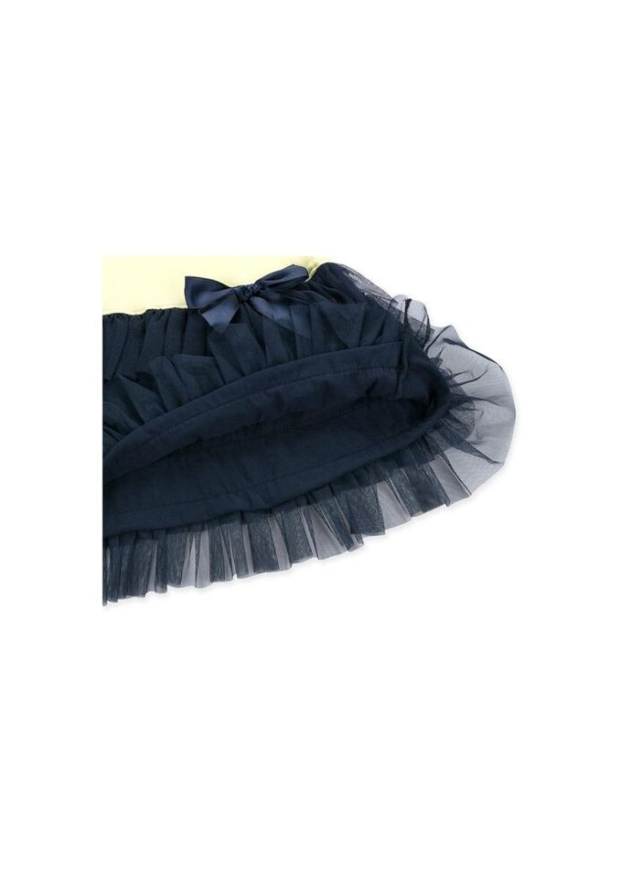 Комбінована сукня з багатошаровою спідницею "dance" (8754-98g-yellow) Breeze (300624947)