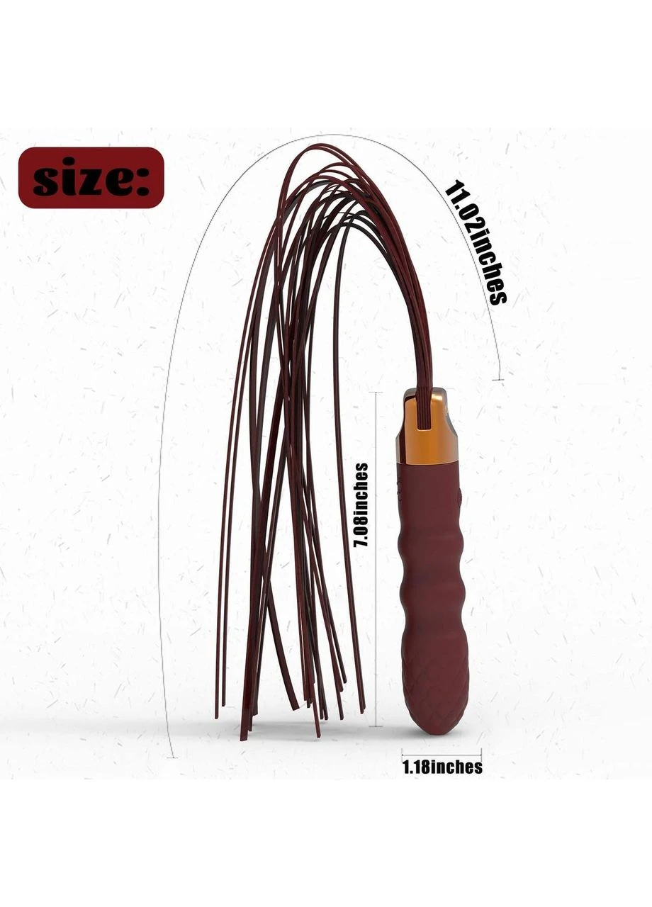 Вибратор-флоггер Virbating Flogger Boss Series (383111017)