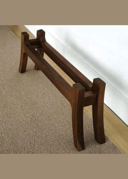 Тапочниця з дерева Белевіль капучино (ТПЧ-000209) No Brand (327860843)