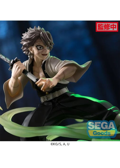 Колекційна фігурка Клинок, що розсікає демонів Санемі Сінадзугава Demon Slayer Sanemi Shinazugawa 13 см S DS SS 13 Sega (370776794)