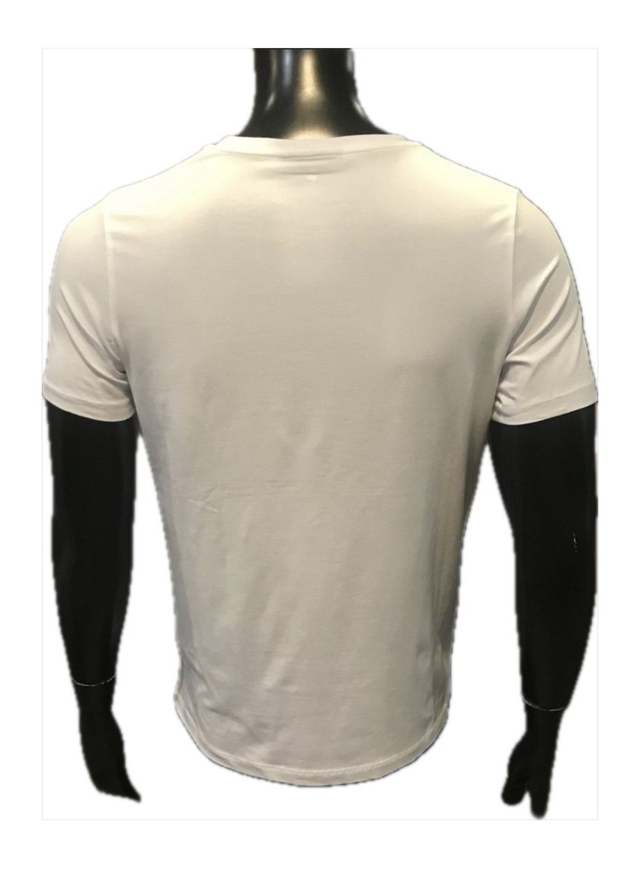 Біла футболка з коротким рукавом Karl Lagerfeld