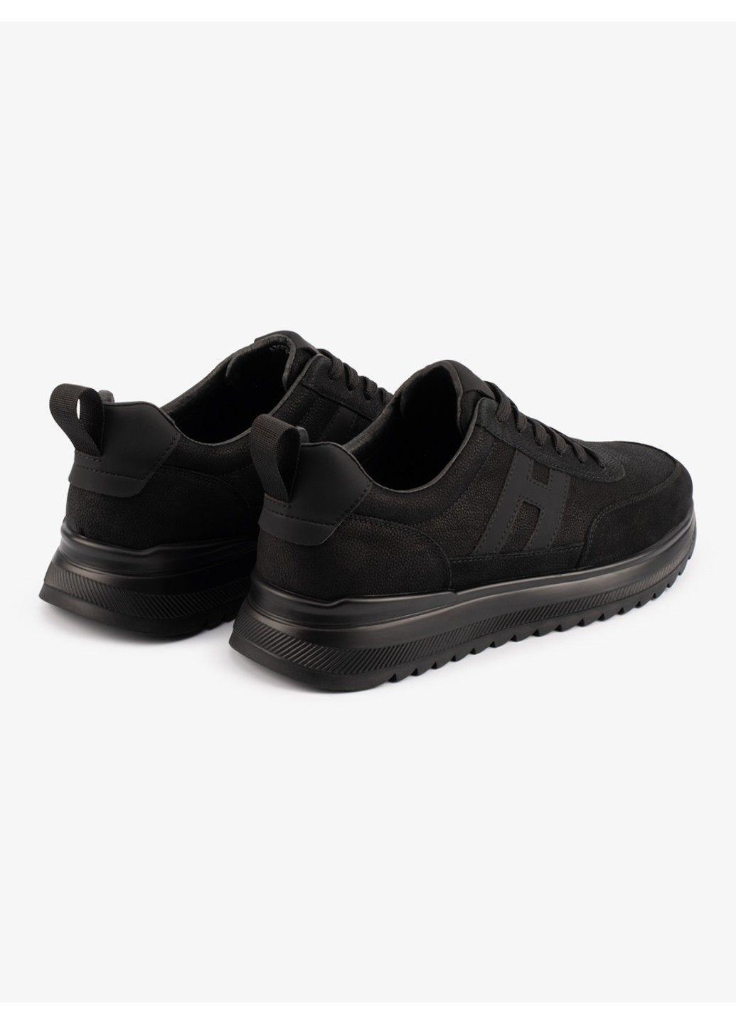 Чорні Осінні чоловічі кросівки 1200136 Fabio Moretti