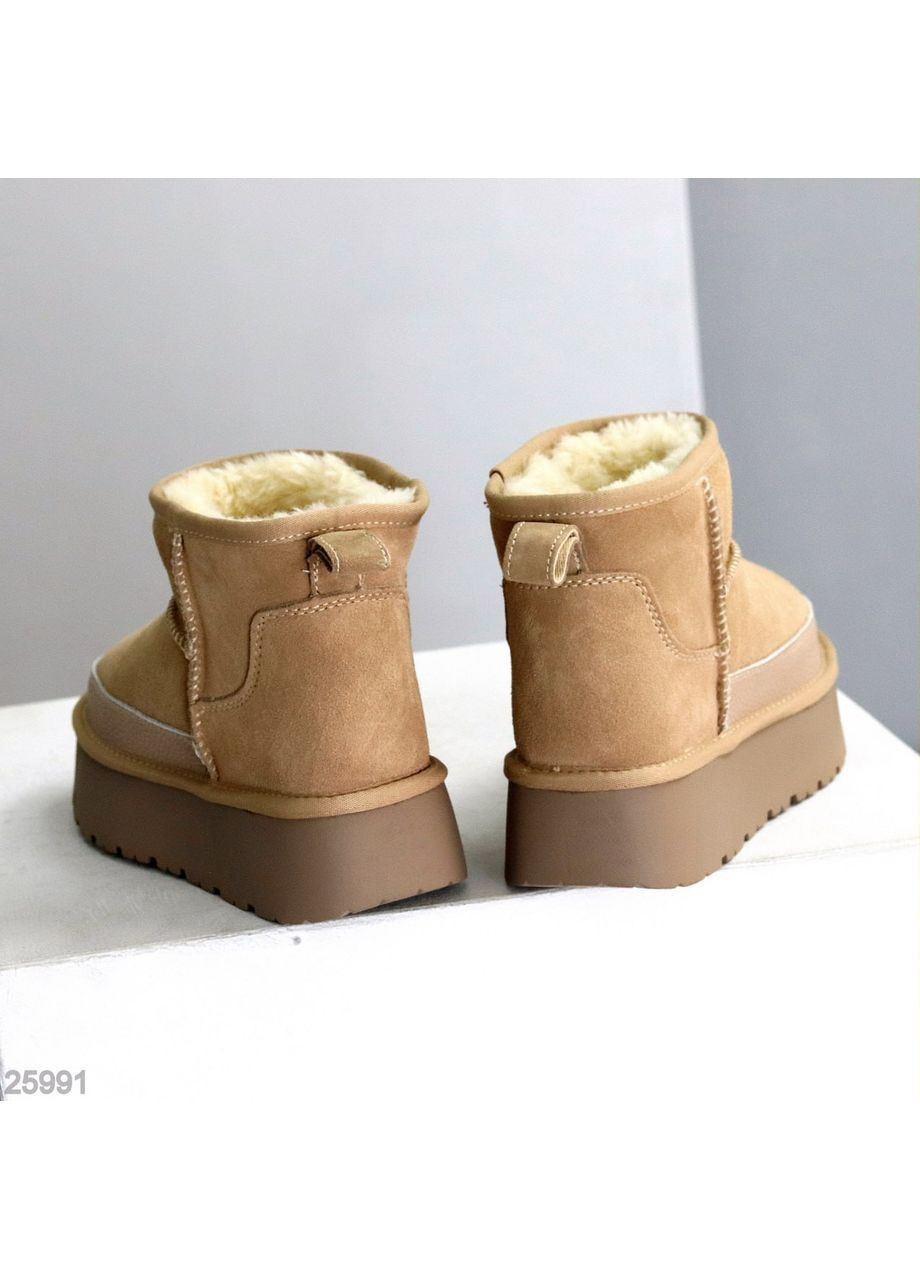 Бежеві уггі No Brand (370156398)