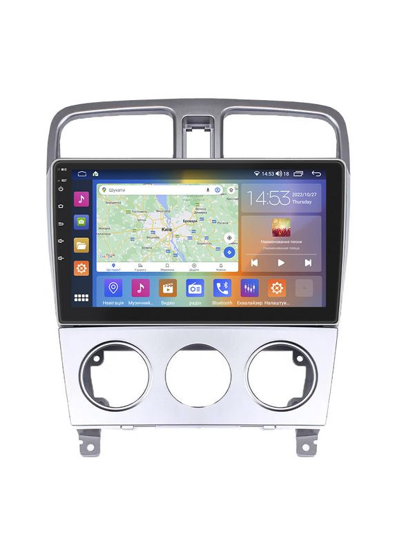 Штатна магнітола 9" для Subaru Forester II 2002-2005 4/64Gb CarPlay 4G Wi-Fi GPS Prime 8 ядер Субар 1 шт. Lesko (336192898)