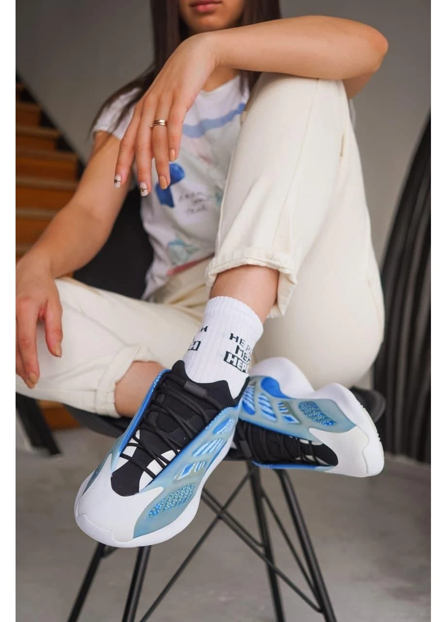 Комбіновані кросівки чоловічі adidas yeezy boost 700 v3 arzareth 2 адідас ізі буст демісезон No Brand