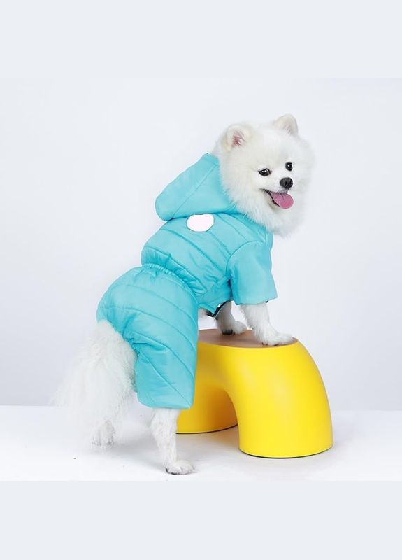 Комбінезон для собак та котів Sky Blue блакитний A: 24 см B: 32 см C: 28 см 6990 Ecotoys (275394992)