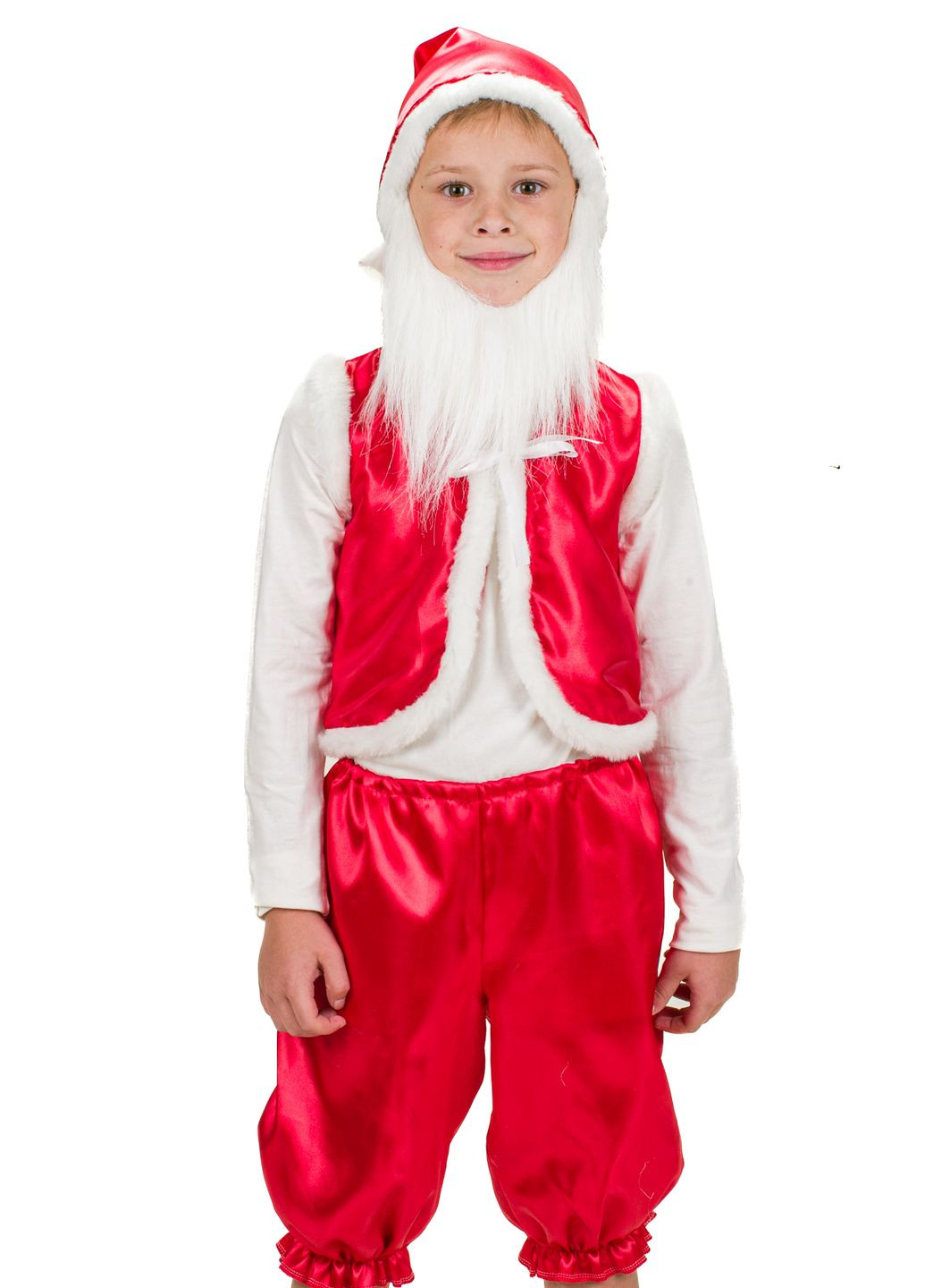 Карнавальний костюм Гном (червоний) No Brand (362538960)