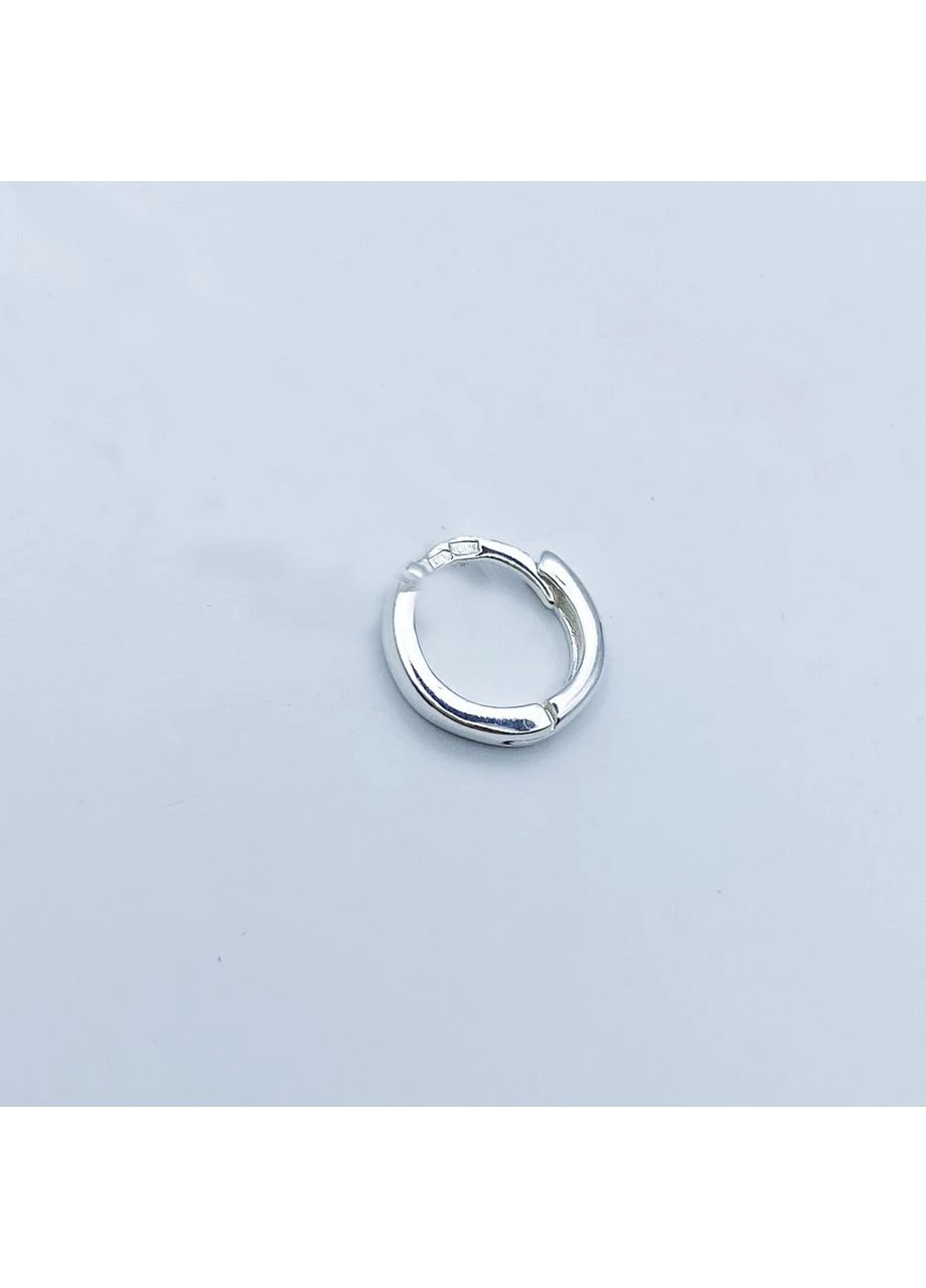 Сережка срібна "Колечко" 0,87 г No Brand (386219386)