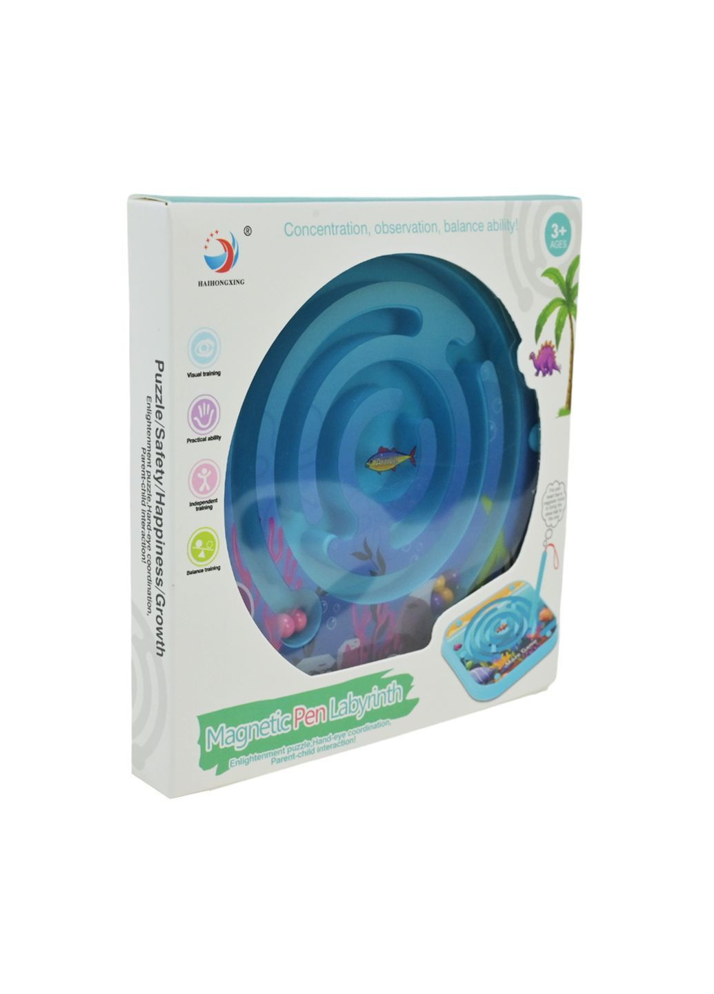 Лабіринт-головоломка в асортименті - розвиваюча гра для дітей та дорослих - No Brand 1568-14C (371927139)