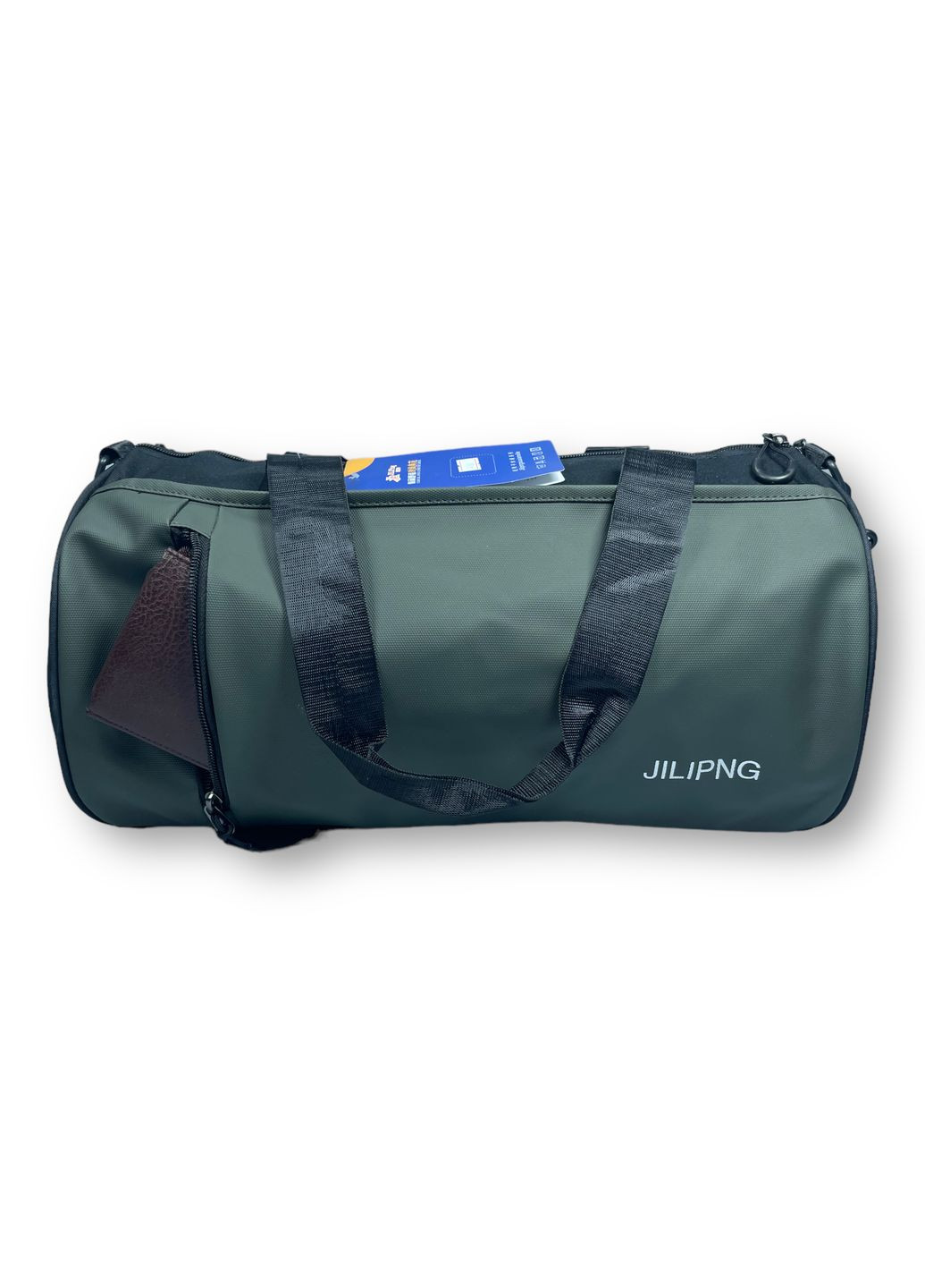 Дорожная сумка 45 л 1 отделение 2 скрытых отделения размер: 35*56*22 см зеленая Jilipng (285814812)