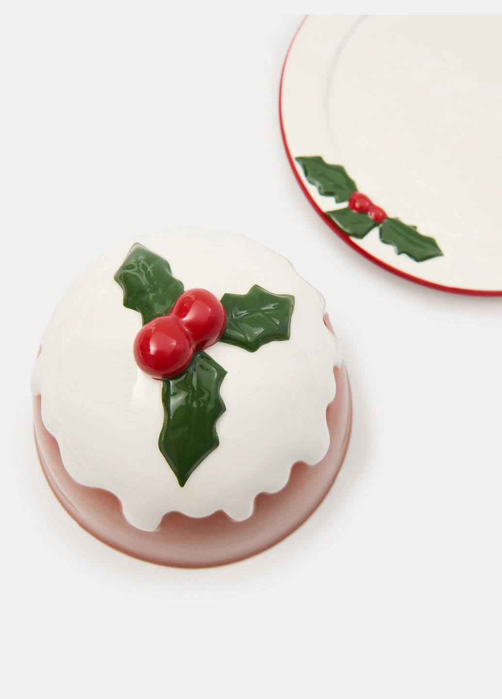 Тарілка новорічна з кришкою SNT (315034501)