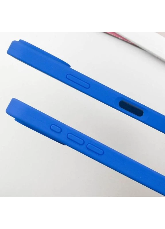 Чохол Silicone Case Full Protective (AA) для Apple iPhone 16 Pro Max (6.9") Синій Epik (373937818)