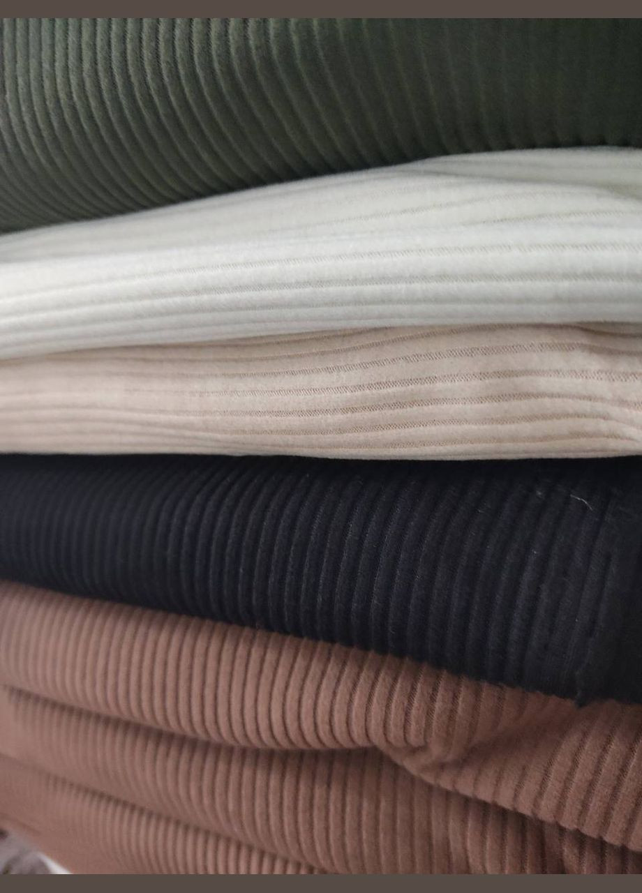 Молочний демісезонний костюм -рубчик брючний EVAN