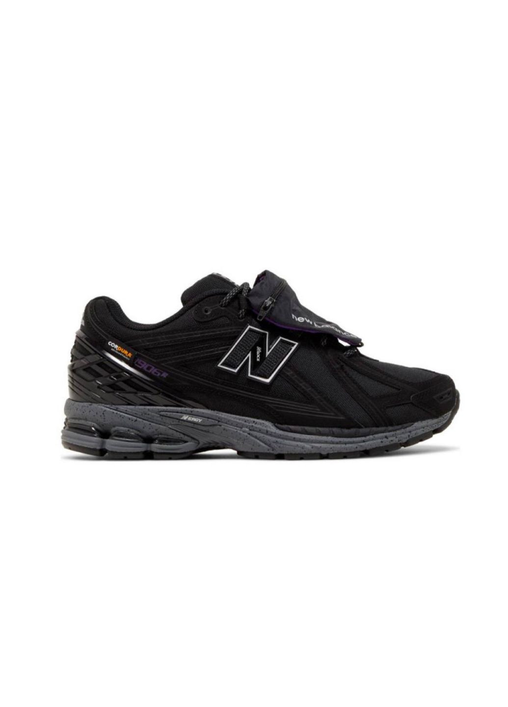 Чорні кросівки new balance No Brand 1906R Cordura Pouch Black