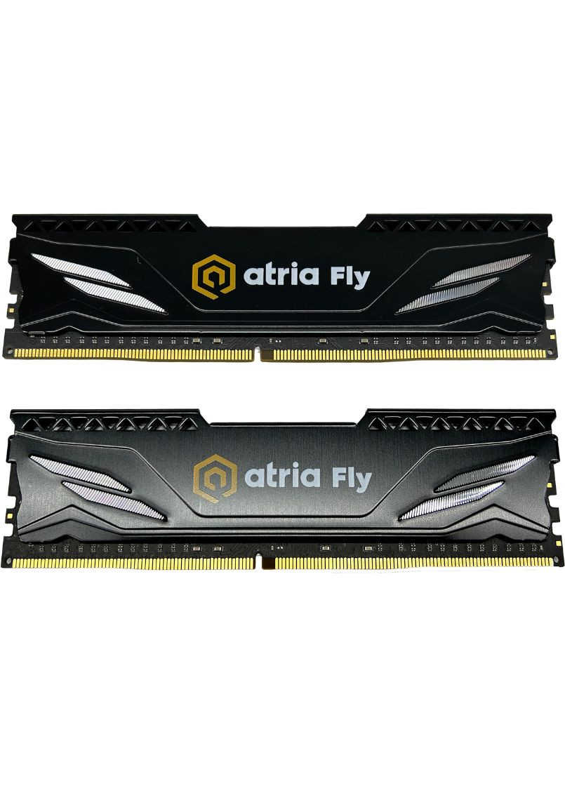 ОЗУ DDR4 32GB (2x16GB) 3600Mhz Fly Black (UAT43600CL18BK2/32) ATRIA (360424869)