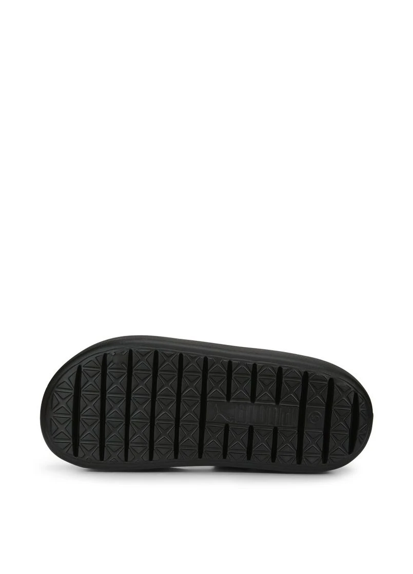 Черные женские шлепанцы 389082-01 черный резина Puma