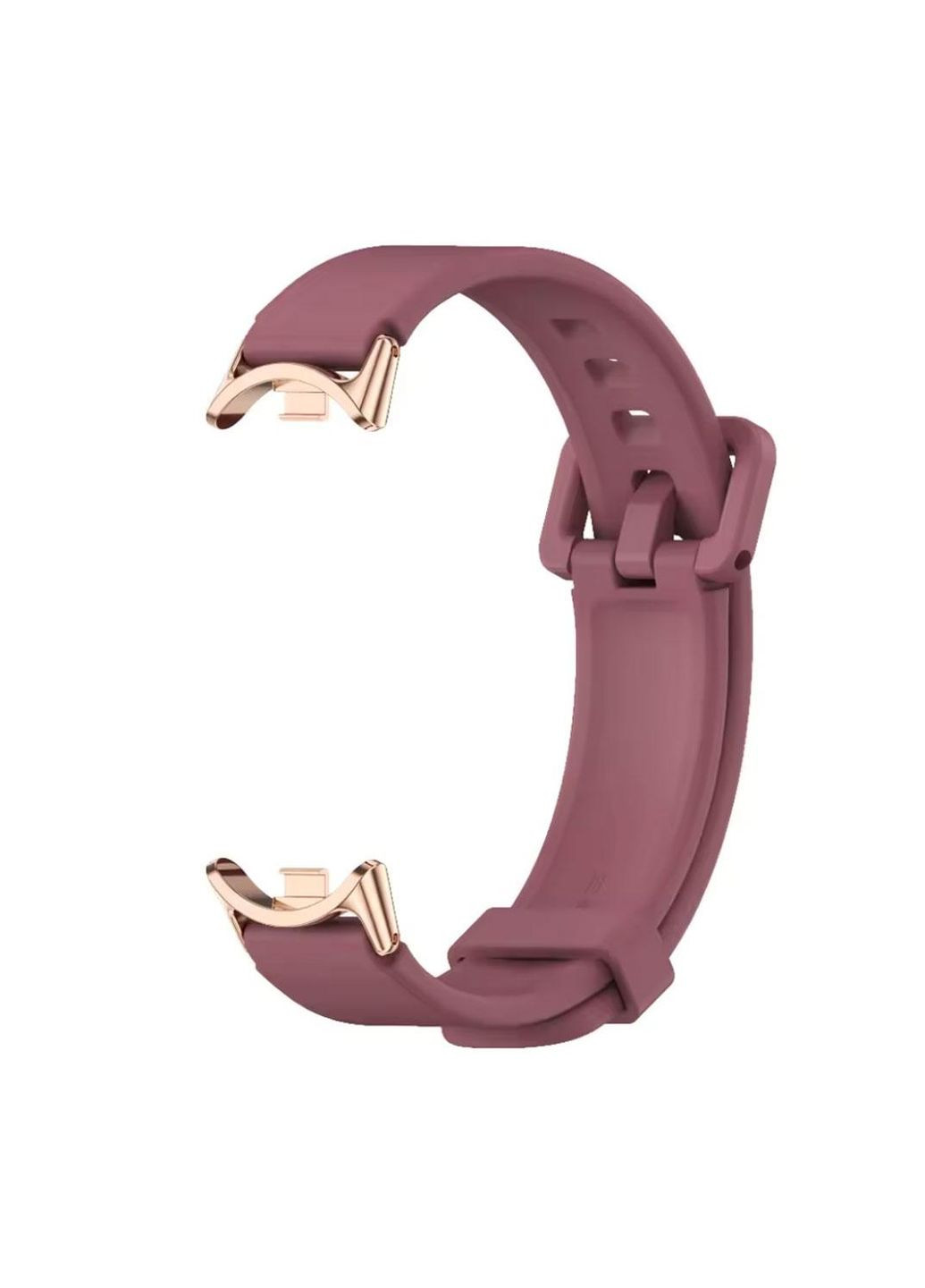 Силиконовый ремешок для фитнес браслета Xiaomi Smart Band 9 - Purple MiJobs (354830424)