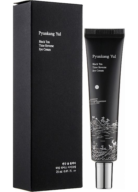 Омолаживающий крем для кожи вокруг глаз Black Tea Time Reverse Eye Cream 25ml (821753-82490) Pyunkang Yul (368634292)