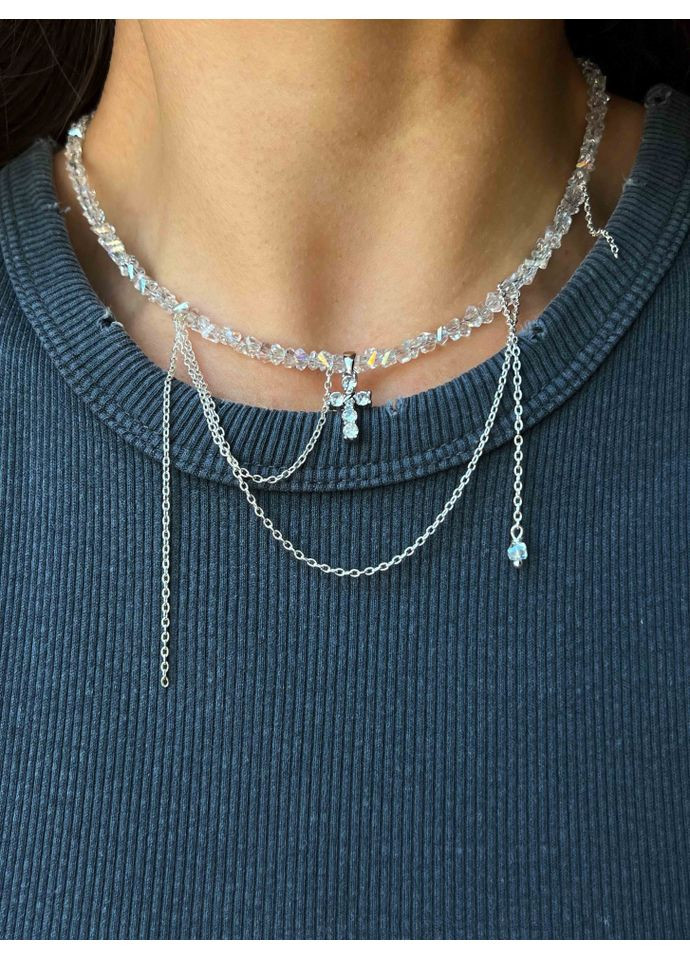 Колье с крестиком 5485 LeBijou (368559138)